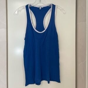 Zara NWOT Color Block Racerback Tank